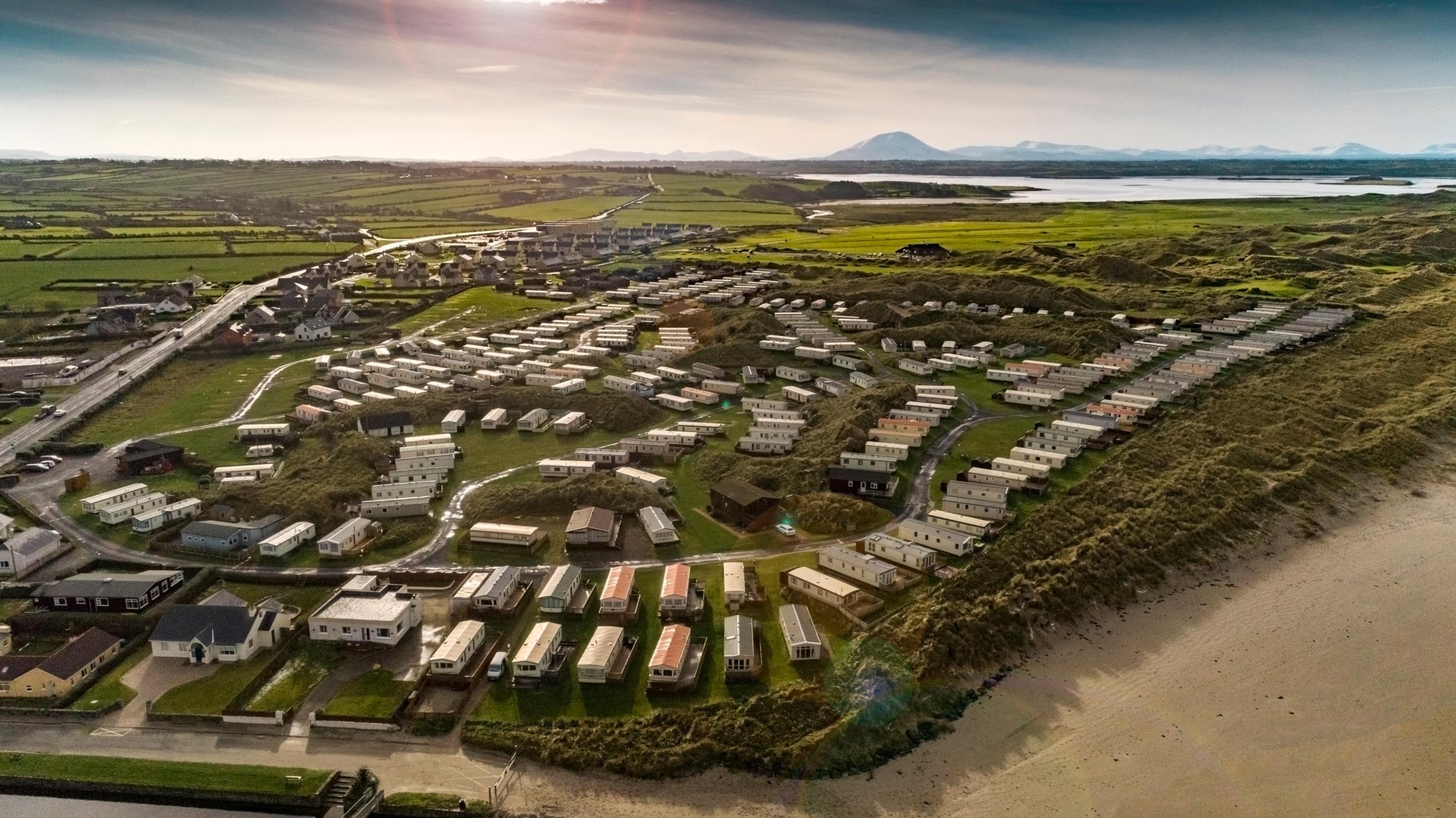 Atlantic Caravan Park - Aerial View